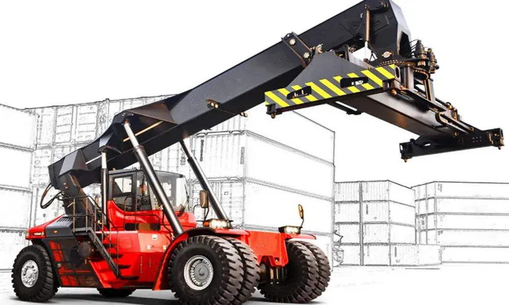 Reach Stacker Telescopic Cylinder